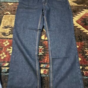 Old Navy Men's Dark Blue Straight Jeans